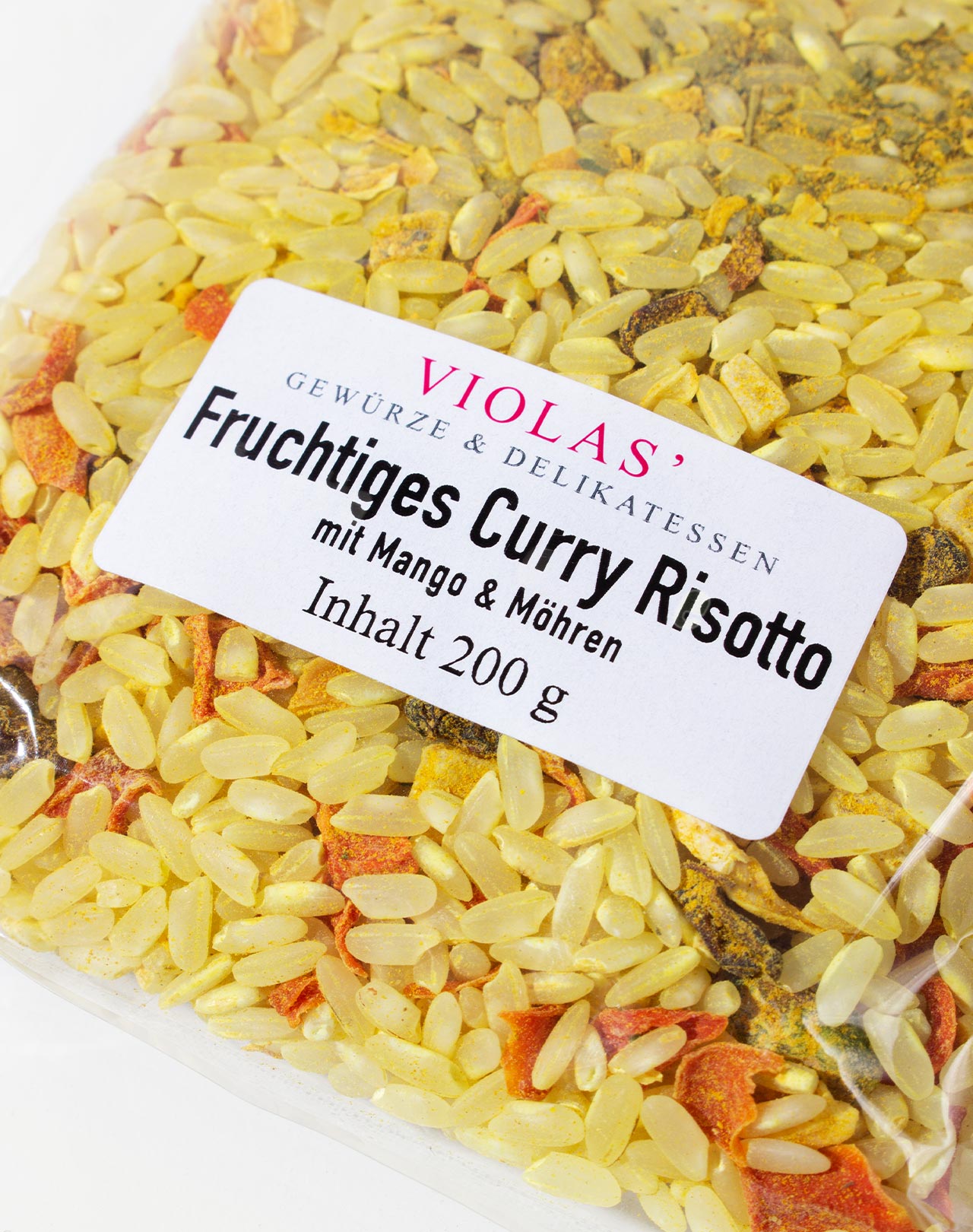 Fruchtiger Curry Risotto