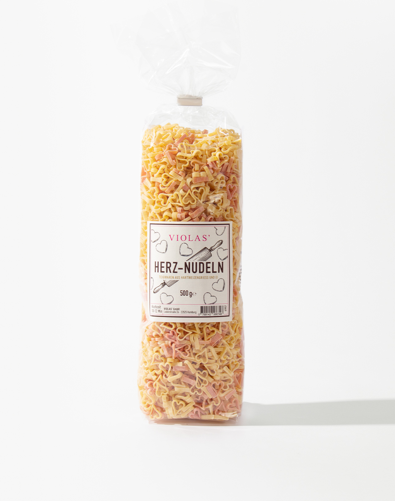 Herz-Nudeln Herz-Nudeln