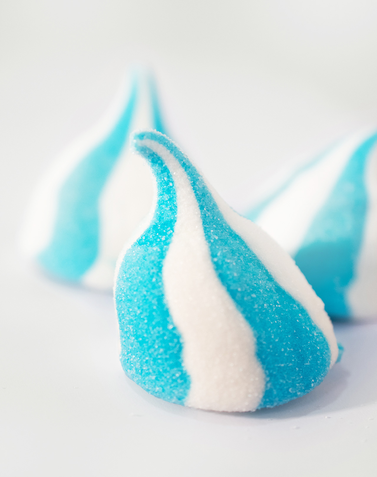 Marshmallow Mützen blau