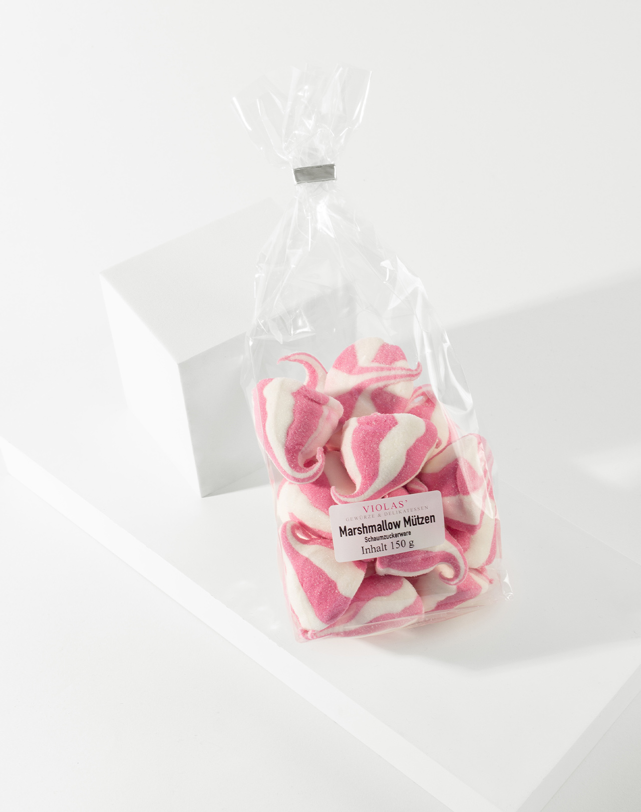 Marshmallow Mützen rosa