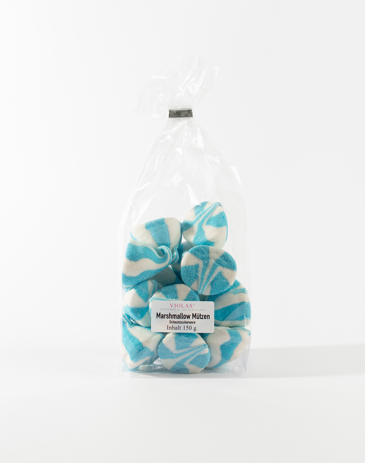 Marshmallow Mützen blau