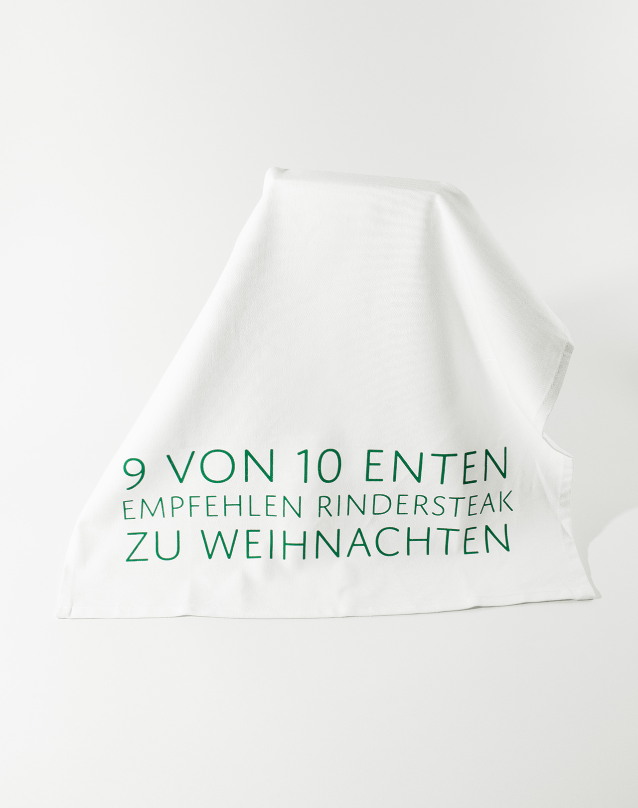 Geschirrtuch »9 von 10 Enten empfehlen«