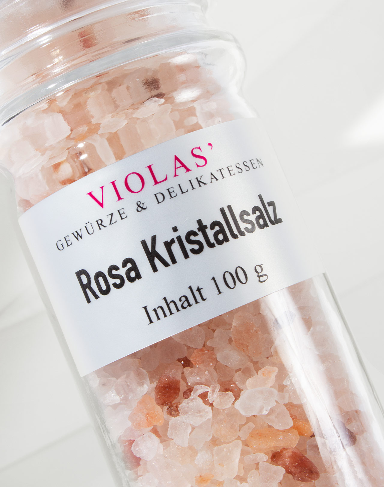 Rosa Kristallsalz