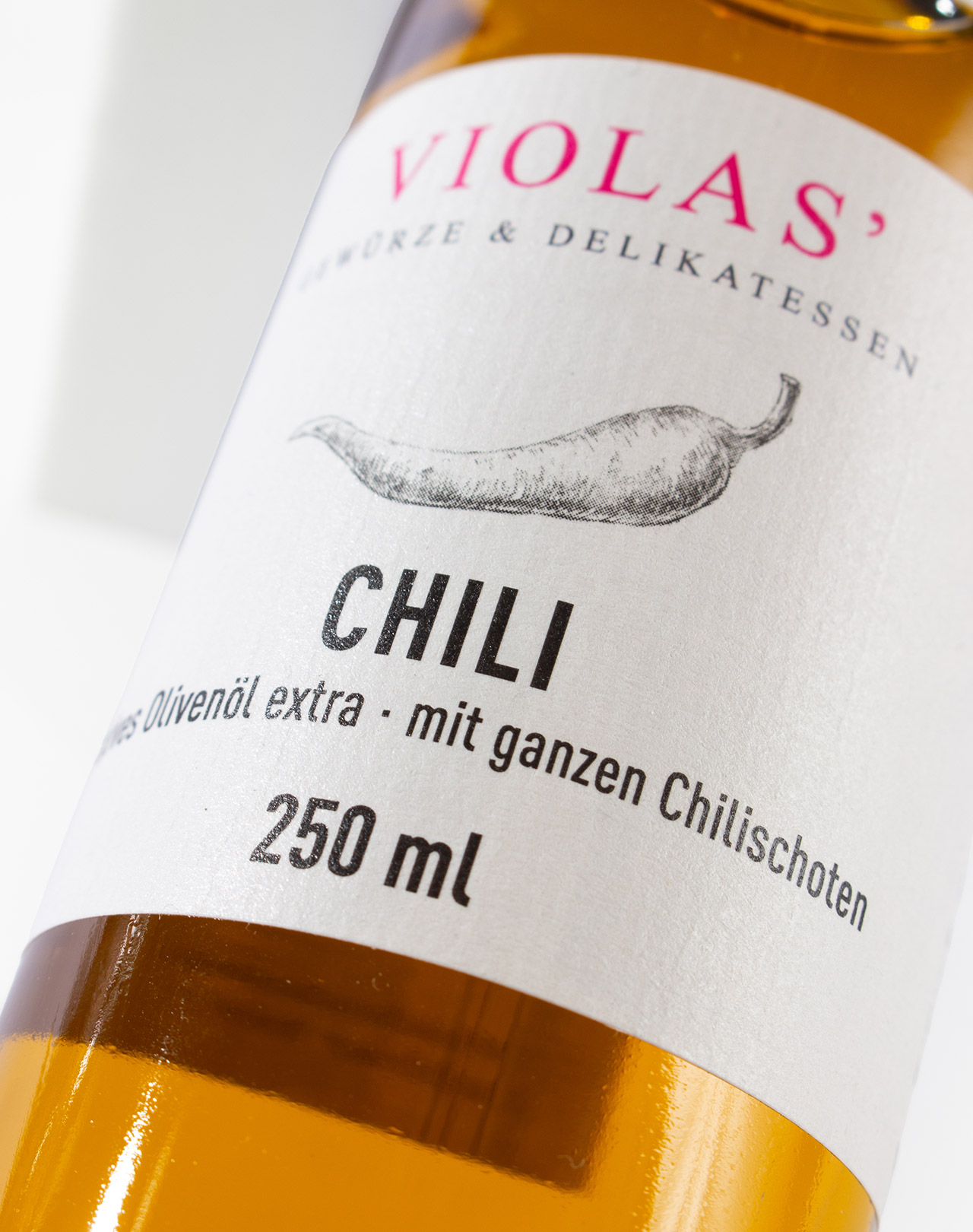 VIOLAS’ Olivenöl »Chili«