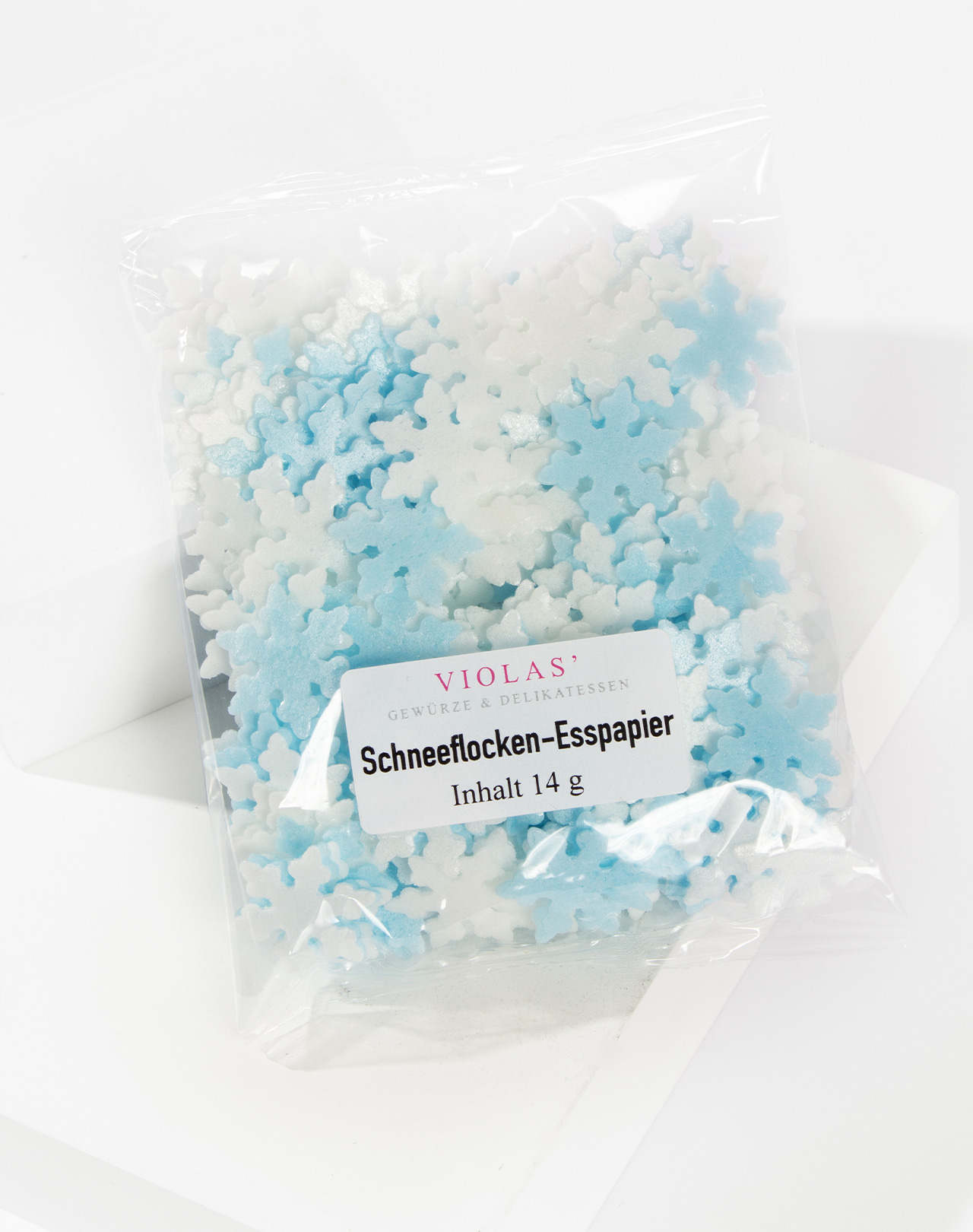 Schneeflocken-Esspapier 