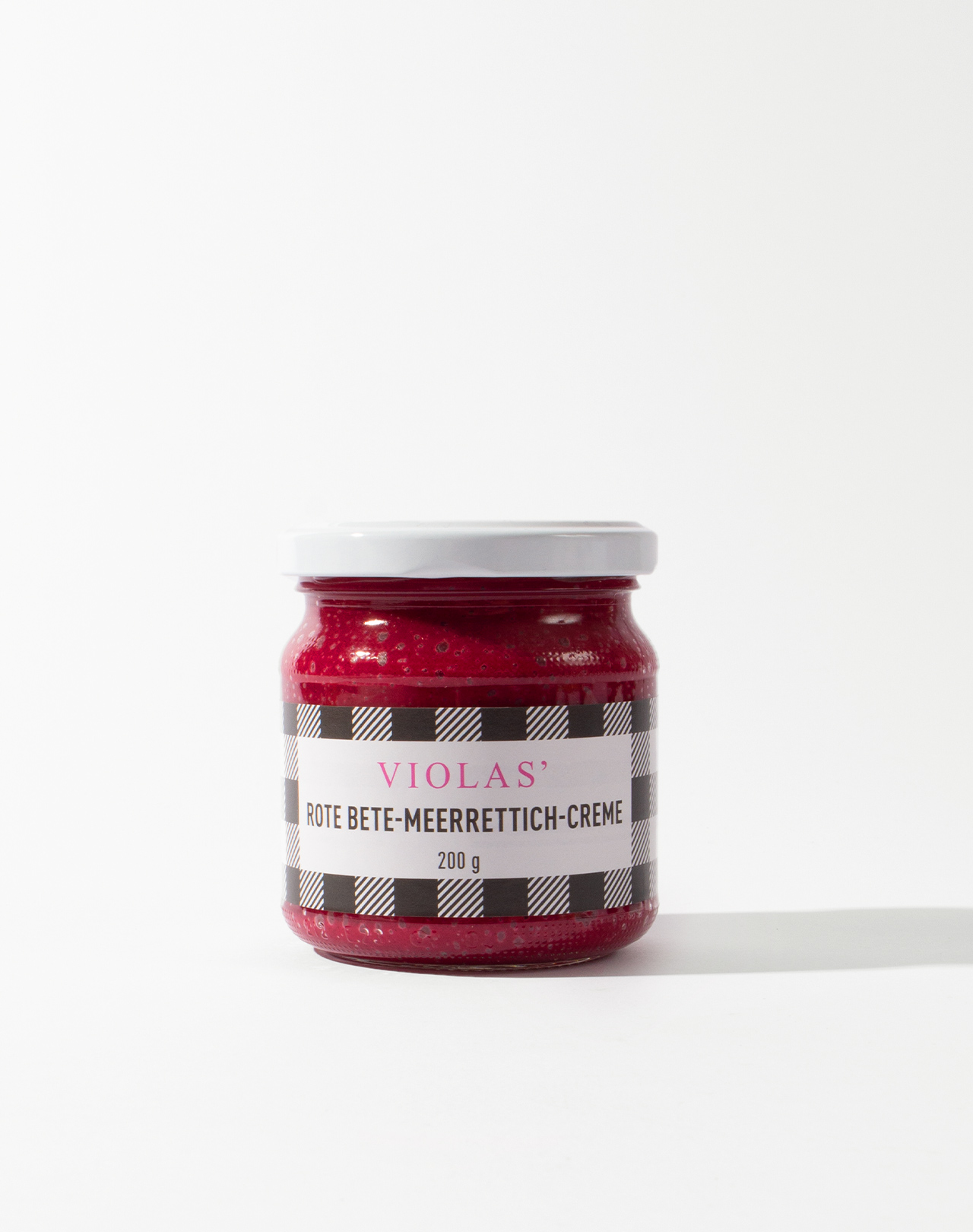 VIOLAS' Rote-Bete Meerrettich-Creme VIOLAS' Rote-Bete Meerrettich-Creme