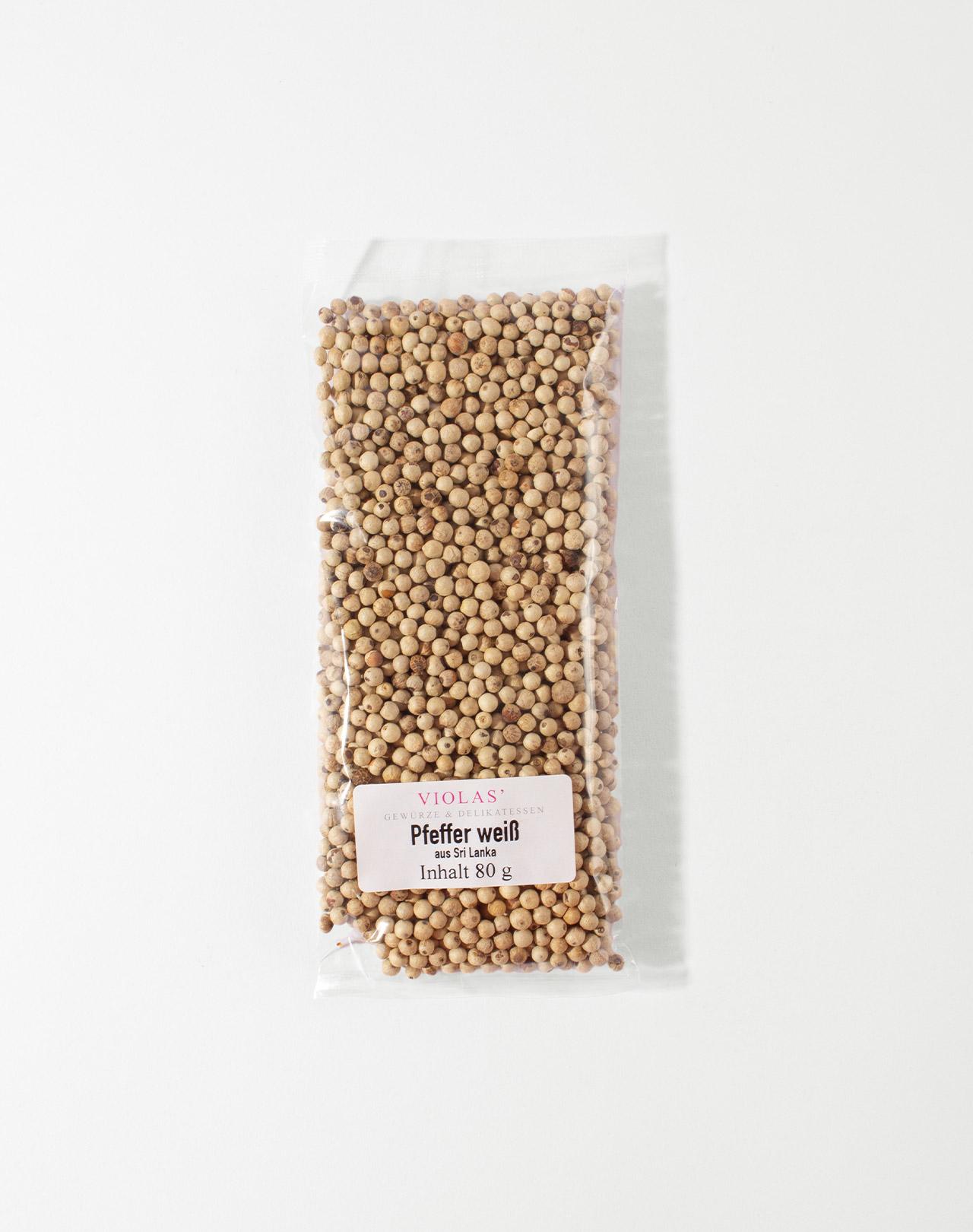 Pfeffer weiß Pfeffer weiß