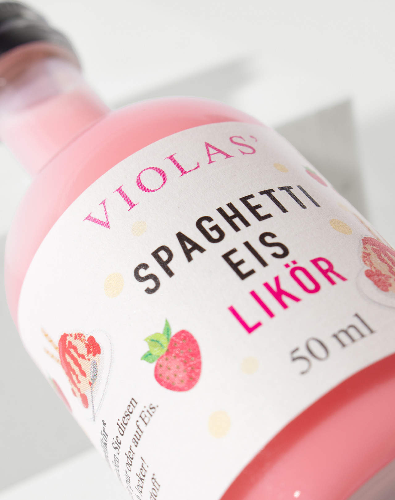 Mini Spaghetti Eis Likör Mini Spaghetti Eis Likör