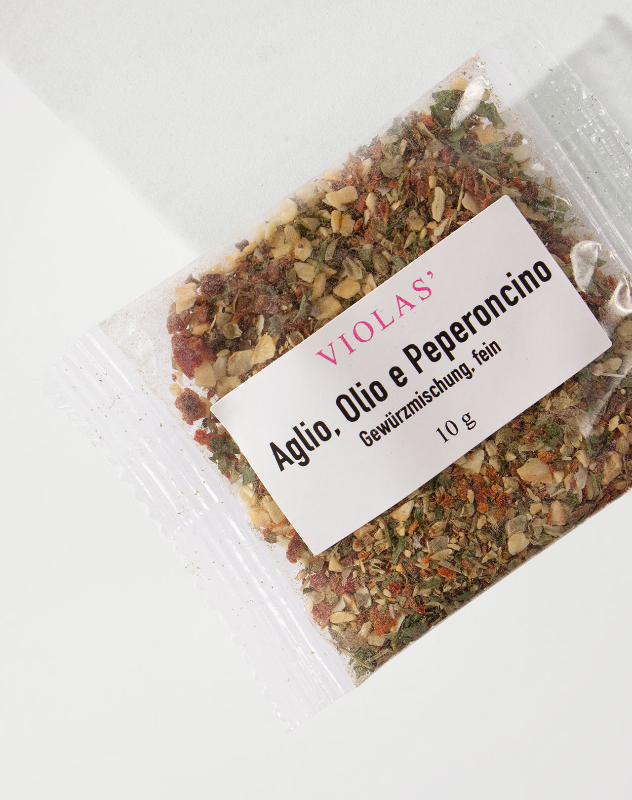 Gewürz-Mini: Aglio, Olio e Peperoncino, fein Gewürz-Mini: Aglio, Olio e Peperoncino, fein