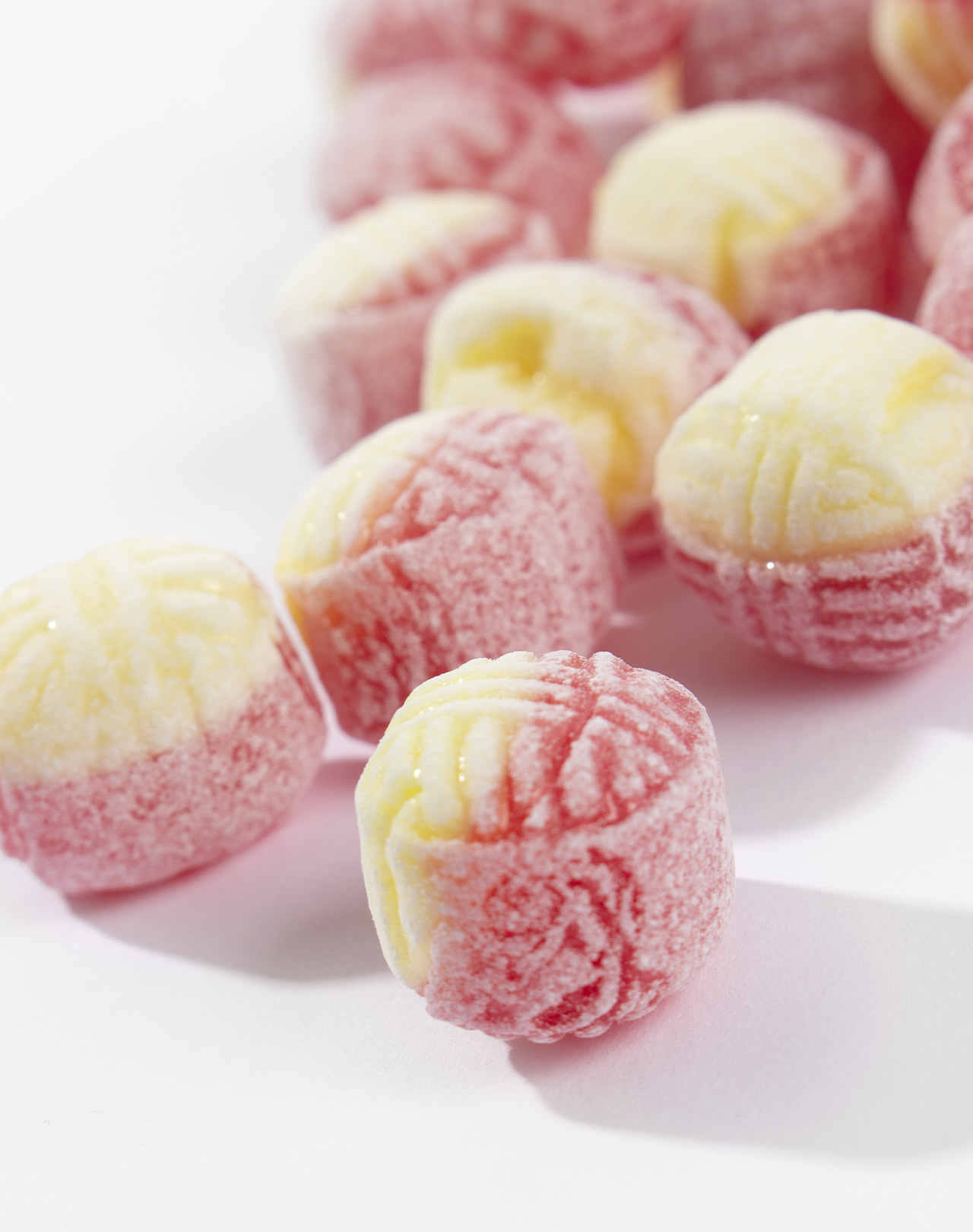 Rhabarber-Erdbeer-Vanille Bonbons