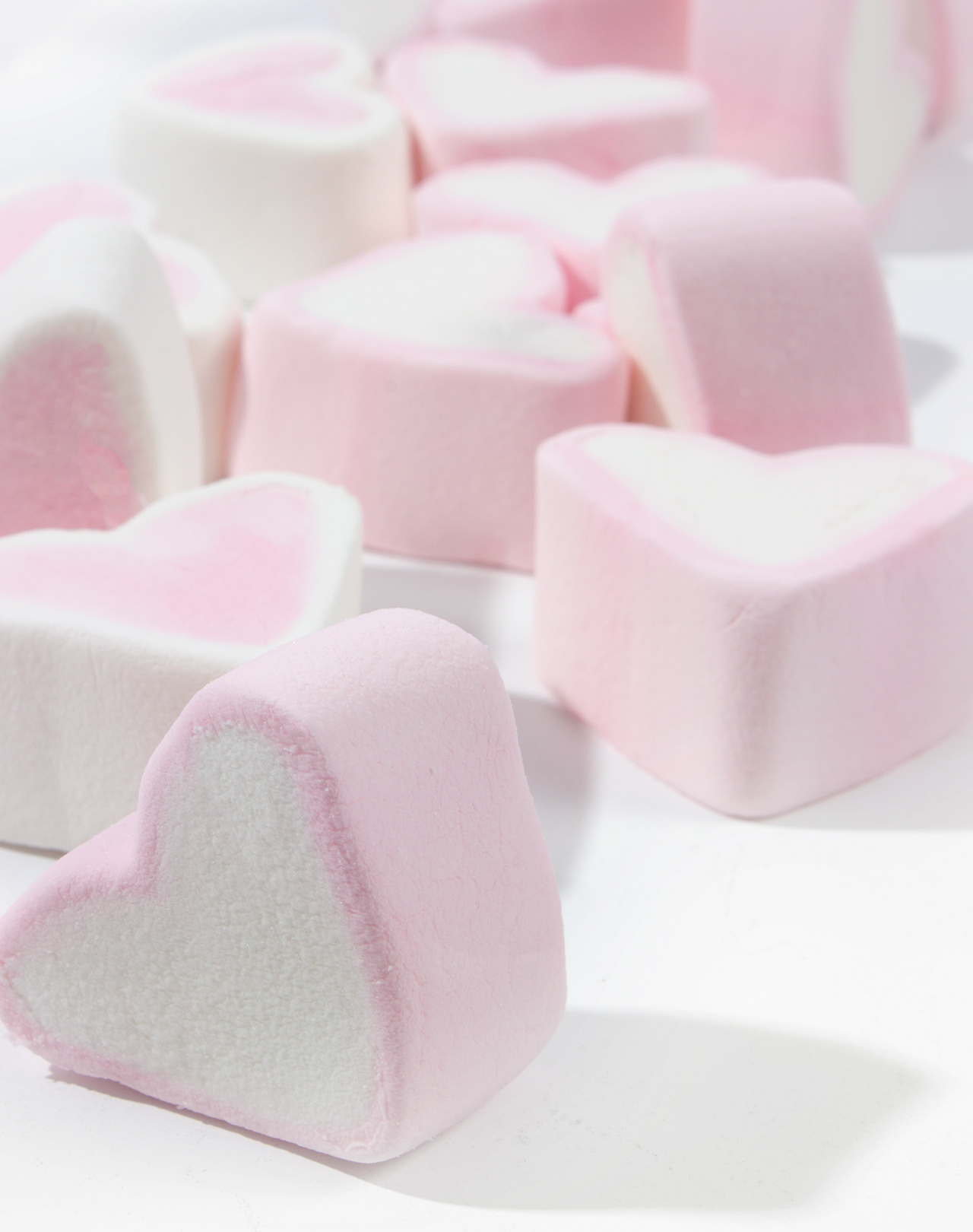 Marshmallow Herzen Marshmallow Herzen