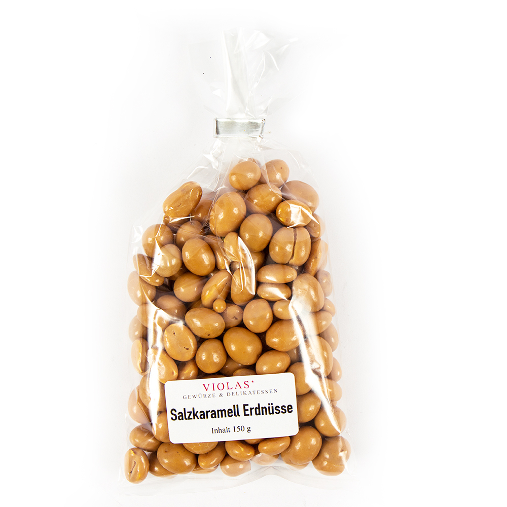 Salzkaramell Erdnüsse